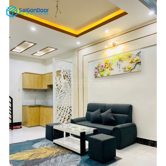 GIỚI THIỆU TỦ KỆ BẾP GỖ CÔNG NGHIỆP MDF SAIGONDOOR TẠI NHÀ KHÁCH HÀNG
