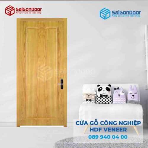 Cửa Gỗ HDF VeneerB Sồi