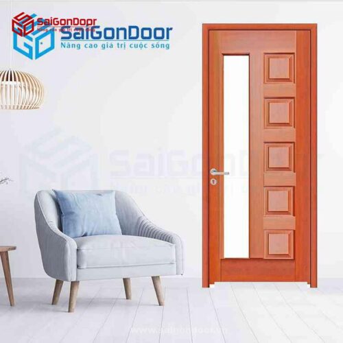 Cửa Gỗ HDF VeneerGL Căm Xe