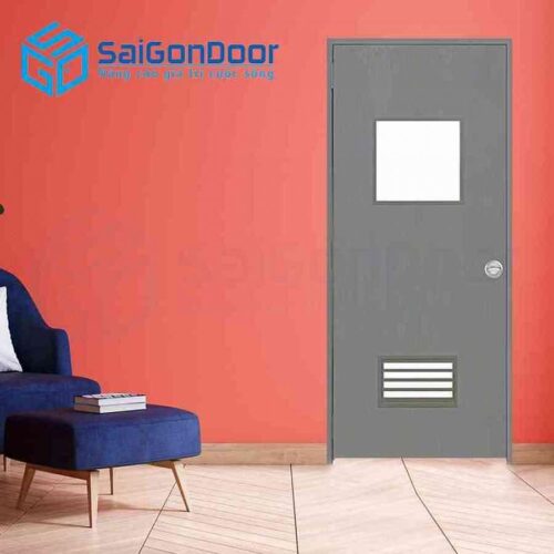 Cửa thép chống cháy SGD-TCC-P1GL-1