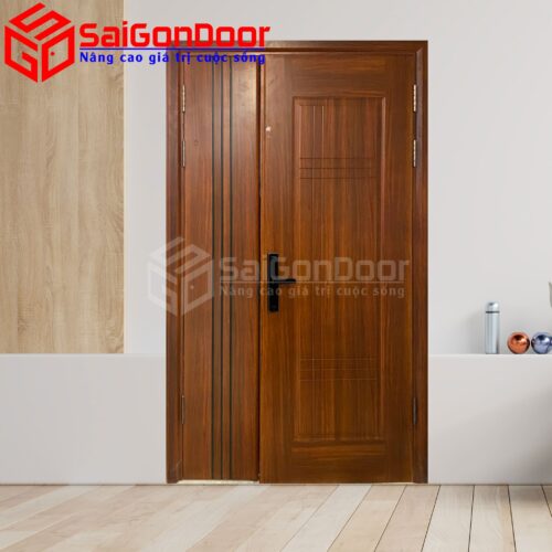 Cửa Thép Vân Gỗ SGD-KM.TVG-2CL-11